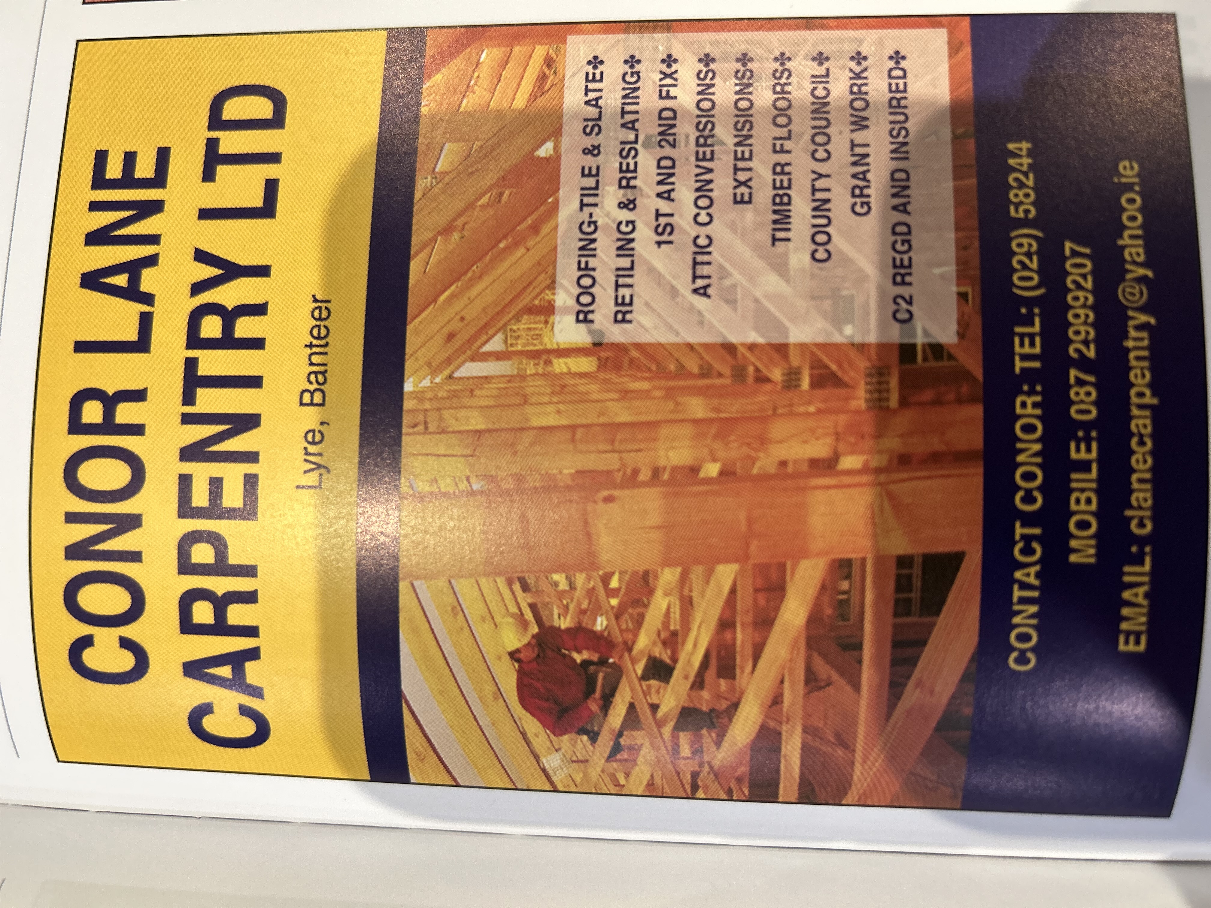 Conor lane carpentry ltd